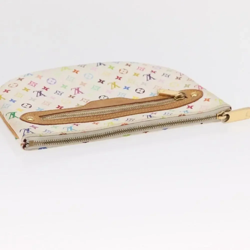 Louis Vuitton Monogram Multicolor Pochette GM Pouch White